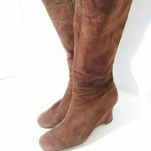 Nine West WNBartlett Wedge Knee Boots